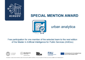 AI4Gov Special Mention Award