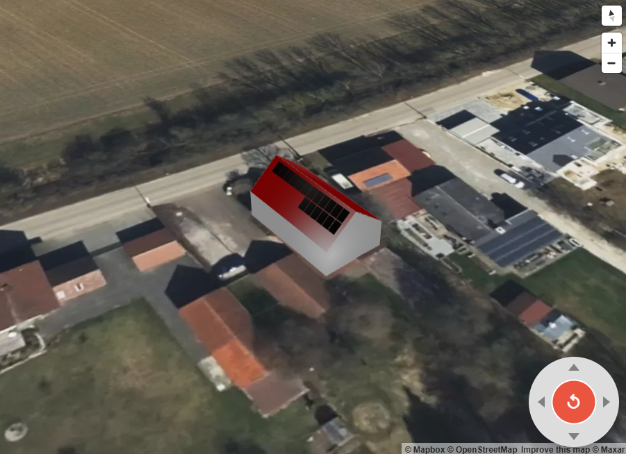 3D Ansicht Gebäude